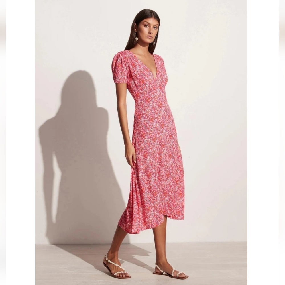 Faithfull The Brand Raphaela Floral Midi Dress